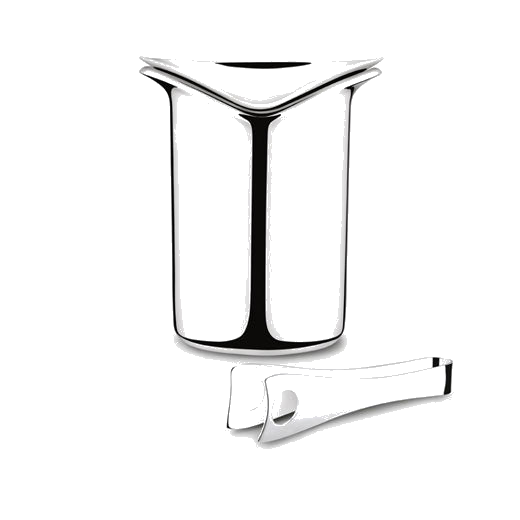 georg jensen ice bucket and tongs stainless steel 91e2ec5f530c5325977ee6dc8d618cbd 2