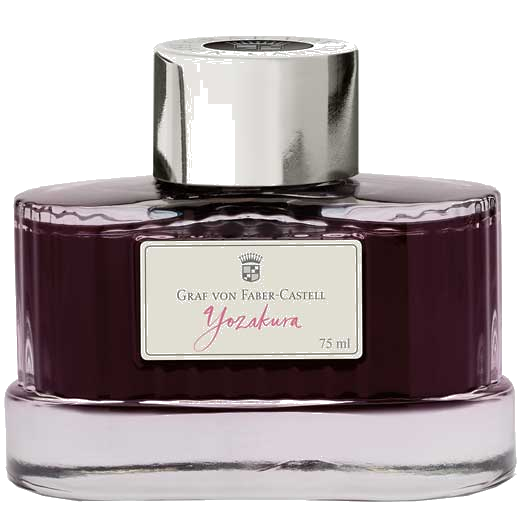 This is the Graf von Faber-Castell Yozakura 75ml Ink Bottle.