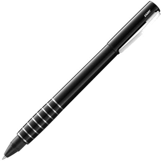This is the LAMY Accent Black Diamond Lacquer Rollerball Pen.