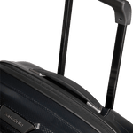 carry on case black 55 cm