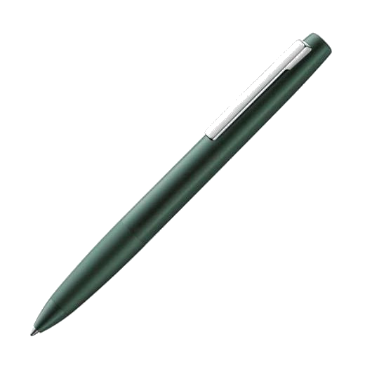 The Special Edition Aion Ballpoint Pen in Dark Green by LAMY.
