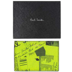 paul smith lime green 2cc show collage card holder box