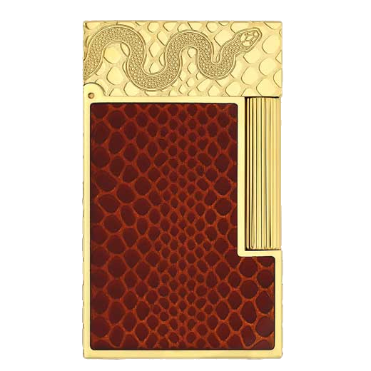 snakeskin red lighter dupont