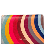 paul smith swirl print accordion style purse
