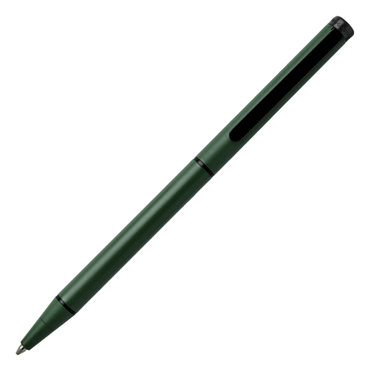 This Cloud Matte Ballpoint Pen Green is by Hugo Boss