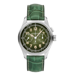 mb117834 green alligator strap 1858