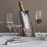 georg jensen indulgence stainless steel champagne sabre lifestyle