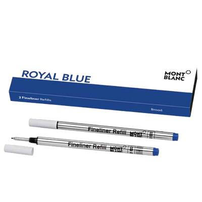 montblnac blue fineliner b