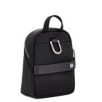 tumi voyageur charm black silver pouch back