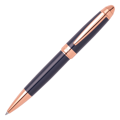 blue rose gold ballpoint hu
