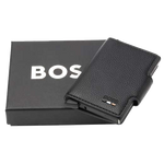 boss wallet leather