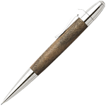 graf von faber castell magnum series walnut wood propelling pencil