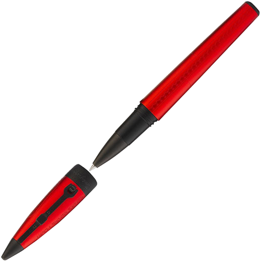 This Montegrappa Aviator Red Baron Rollerball Pen has been crafted out of brushed aluminium.