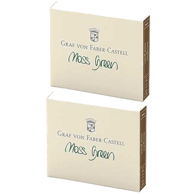 gvfc moss green ink cartridges 2 x 6
