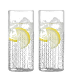lsa signature wicker set of 2 highball tumblers