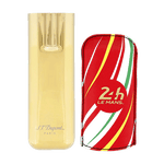 24hr red gold cigar case