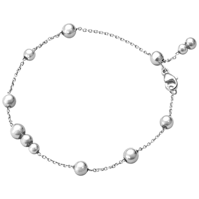 georg jensen moonlight grapes sterling silver bracelet