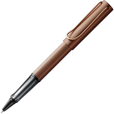 lamy lx marron rollerball pen