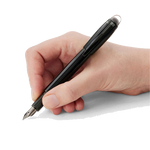 montblanc black cosmos starwalker fountain pen model