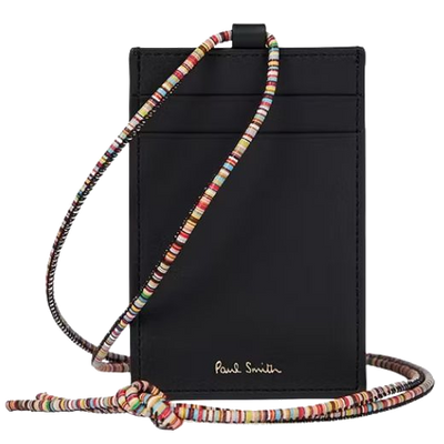 1 leather id and card holder with signature stripe strap m1a 8118 cmulti 79