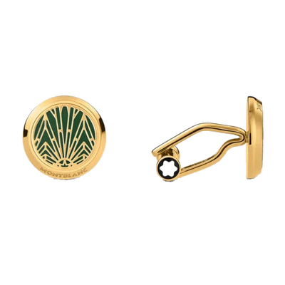 green origin cufflinks mont