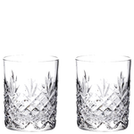 royal scot crystal edinburgh 2 whisky tumblers