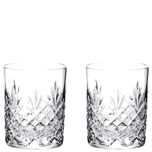 These Edinburgh 2 x 21cl Whisky Tumblers have been designed by Royal Scot Crystal.