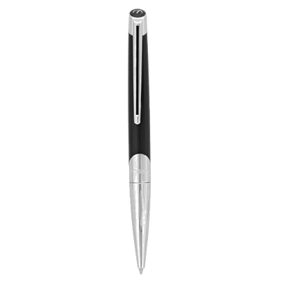 black lacquer ballpoint pen 1