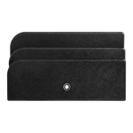 1 leather letter rack in black mb134677