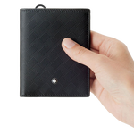 montblanc extreme 3 0 6cc compact wallet in hand