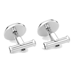 montblanc round black cuffl