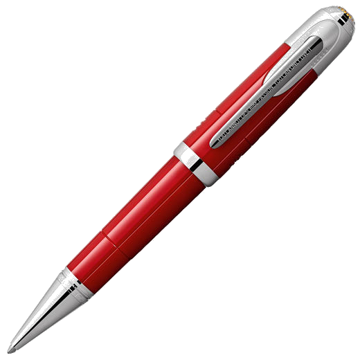 This is the Special Edition Enzo Ferrari Great Characters Ballpoint Pen designed by Montblanc.