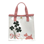 radley lucky charm small canvas tote bag