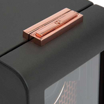 wolf copper axis watch winder close
