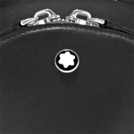 montblanc black mst selection soft mini backpack emblem