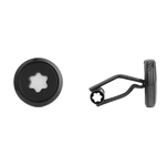 montblanc black cufflinks