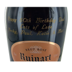ruinart rose 60th birthday bottle engraving victoria outline font 7328df68d5273014a496c96fe5871f19