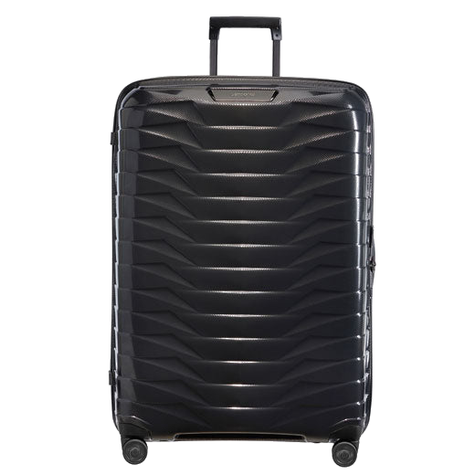 Samsonite's Proxis Black Spinner Suitcase, 81 cm is an extra-large size so would be great if you have a lot to carry for a long trip.