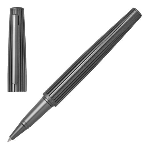Hugo Boss Nitor Rollerball Pen Pinstripe Gunmetal