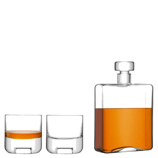 LSA International's Signature Cask Whisky Set can be engraved.