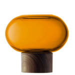 lsa oblate small amber vase