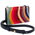 paul smith swirl print accordion style purse with strap
