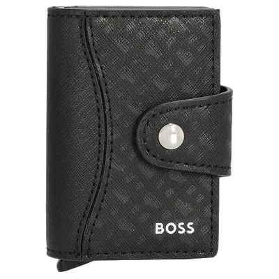 boss leather wallet case