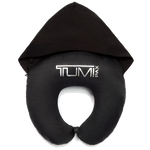 tumipax black charlotte packable travel puffer neck pillow