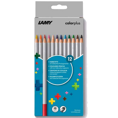 lamy colourplus packof 12 pencils