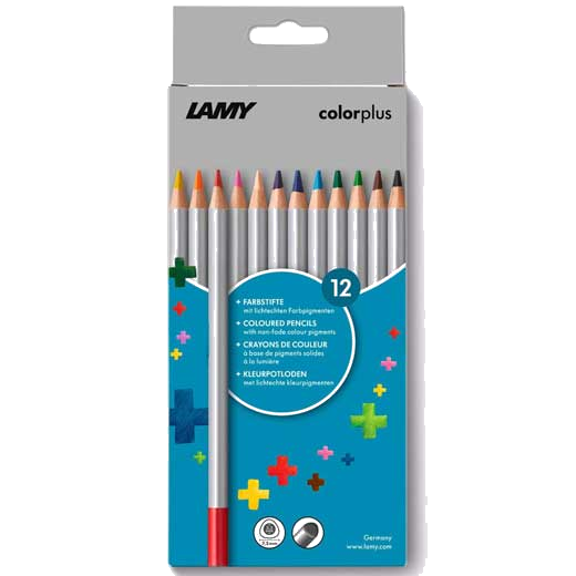 lamy colourplus packof 12 pencils