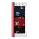 paul smith rabbit on bike cotton socks set3