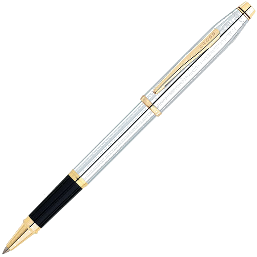 This Medalist Chrome Century II Rollerball Pen was designed by Cross.