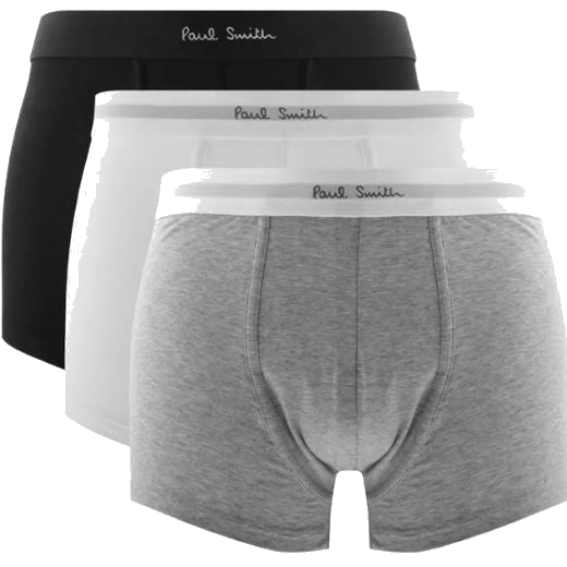 1 men s cotton boxer trunks 3pack in black white and grey m1a 914c a3pcka 2a