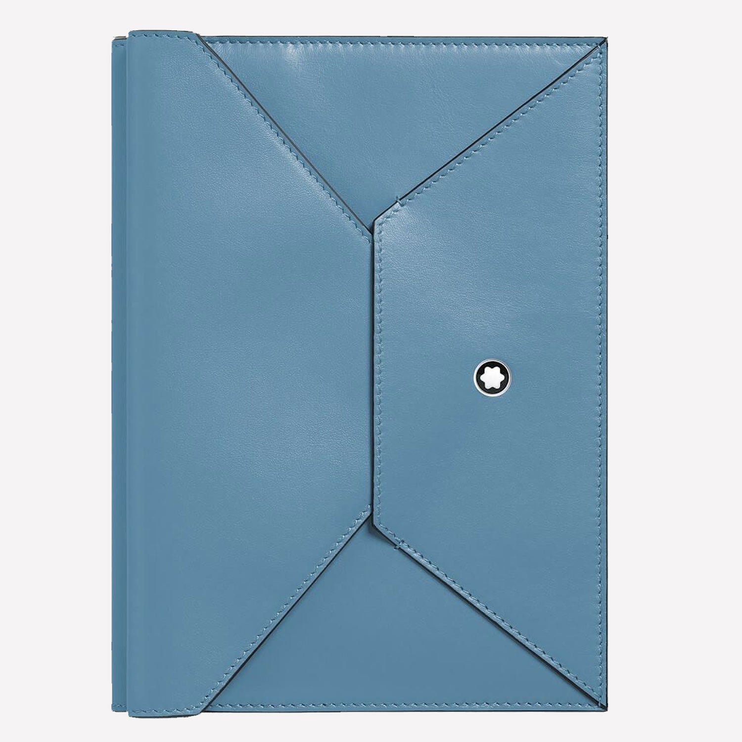 Montblanc Smoky Blue Leather Envelope Notebook #146 Set – Wheelers